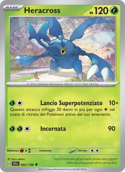 Heracross, Scarlatto e Violetto Nº 002 Normal