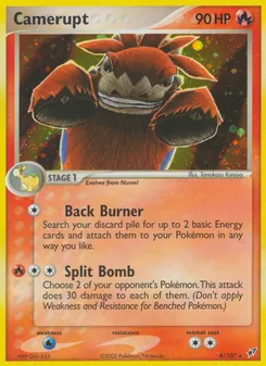 Camerupt, Deoxys No. 4