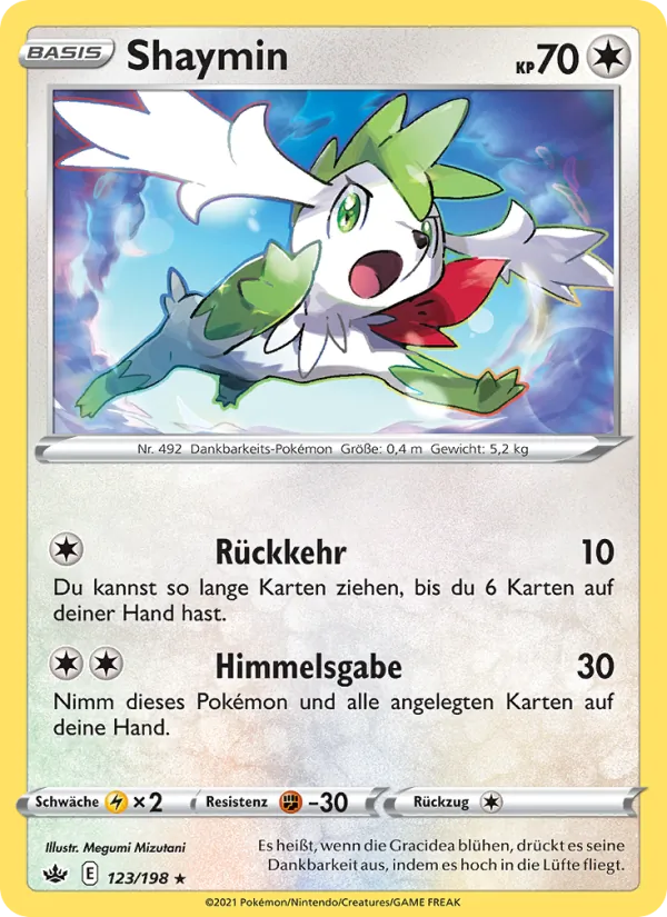 Shaymin, Schaurige Herrschaft No. 123