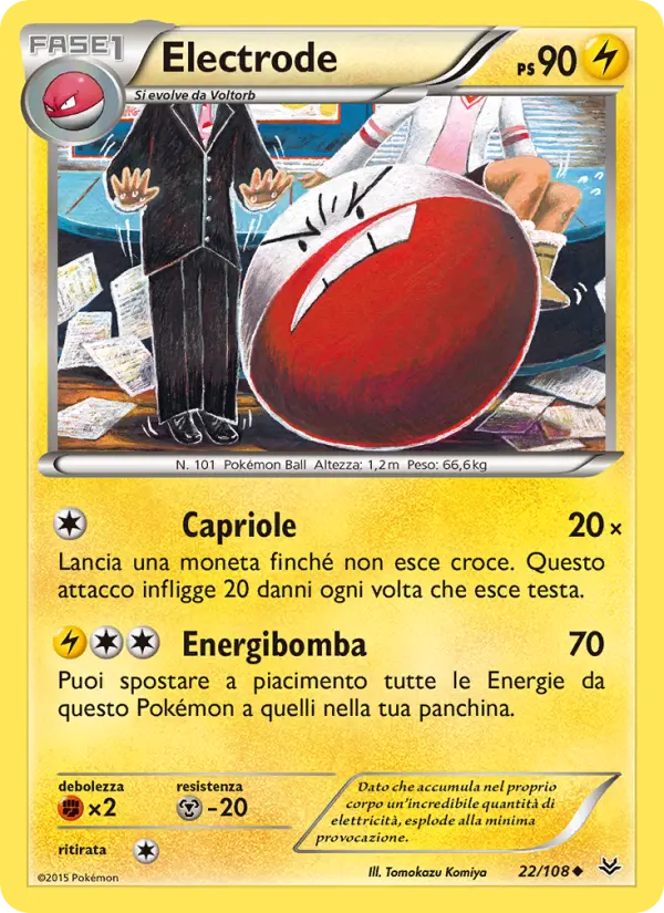 Electrode, Furie Volanti No. 22