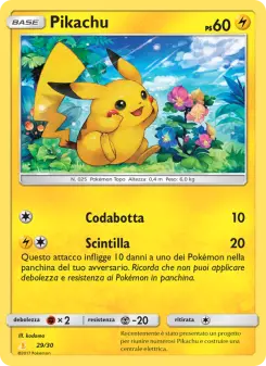Pikachu, Sole e Luna trainer Kit (Alolan Raichu) No. 29 Normal
