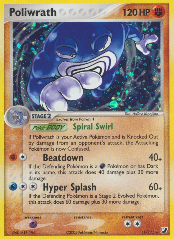 Poliwrath, Unseen Forces No. 11