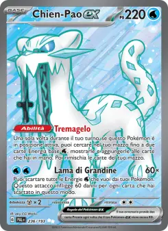Chien-Pao-ex, Evoluzioni a Paldea No. 236 Holo