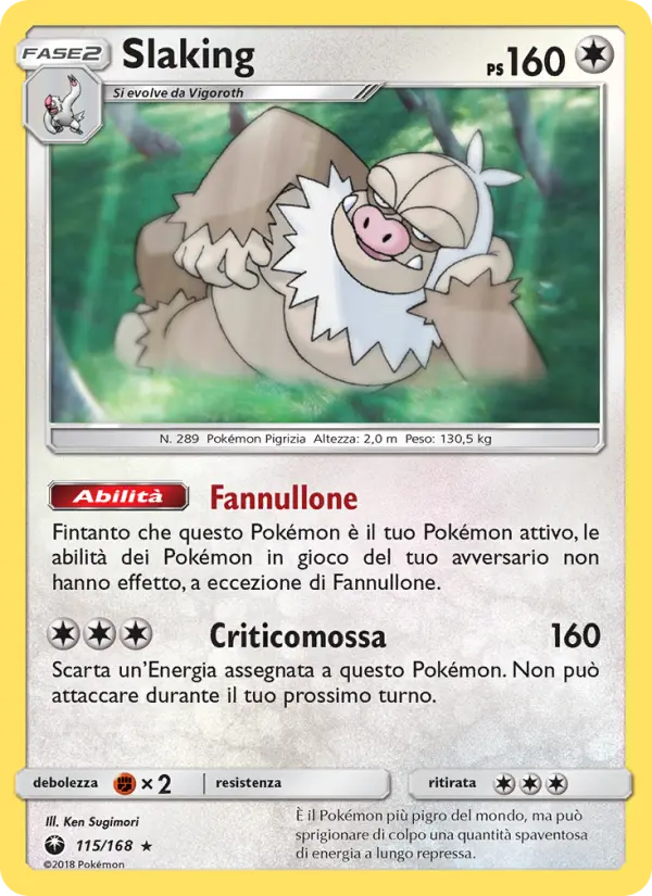 Slaking, Tempesta Astrale No. 115
