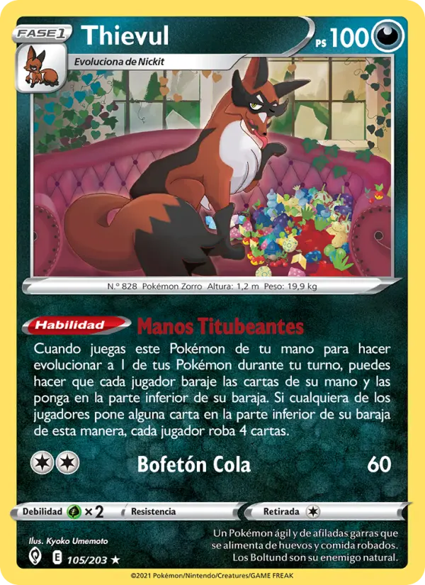 Thievul, Cielos Evolutivos No. 105