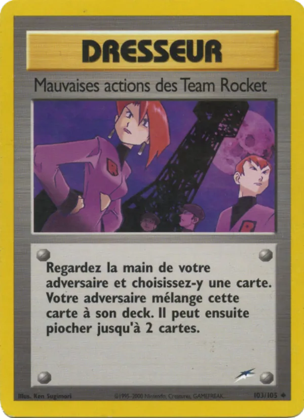 Mauvaises actions des Team Rocket, Neo Destiny Nº 103
