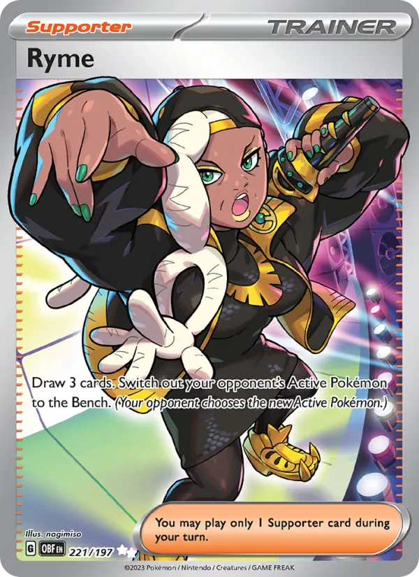 Ryme, Obsidian Flames Nº 221