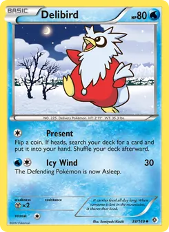 Delibird, Boundaries Crossed Nº 38 Normal