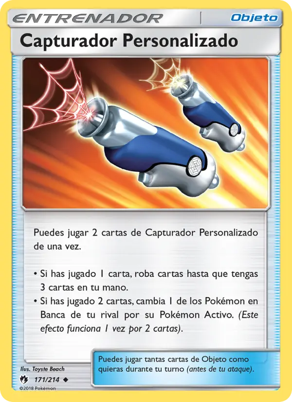 Capturador Personalizado, Truenos Perdidos Nº 171