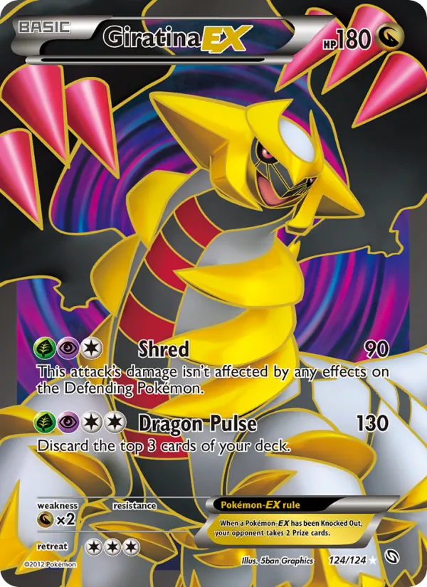 Giratina-EX, Dragons Exalted No. 124
