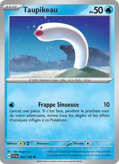Taupikeau, Écarlate et Violet No. 055 Normal
