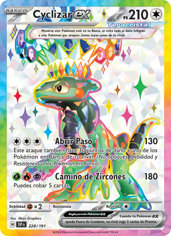 Cyclizar ex, Chispas Fulgurantes Nº 228