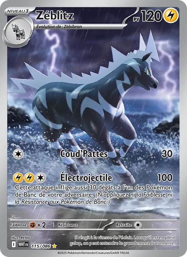 Zéblitz, Flamme Blanche Nº 115