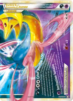 Darkrai & Cresselia LÉGENDE, Triomphant Nº 100 Holo