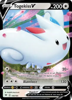 Togekiss V, Voltaggio Sfolgorante Nº 140 Holo