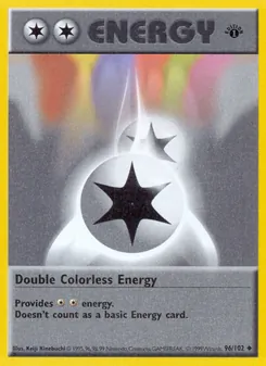 Double Colorless Energy, Base Set Nº 96 Normal