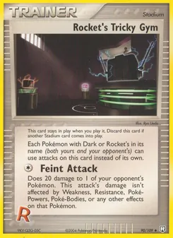 Rocket's Tricky Gym, Team Rocket Returns Nº 90 Normal