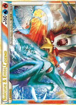 Suicune & Entei LEGEND, Unleashed Nº 94 Holo