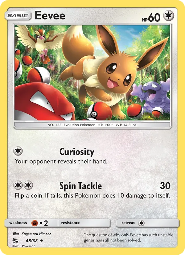 Eevee, Hidden Fates No. 48