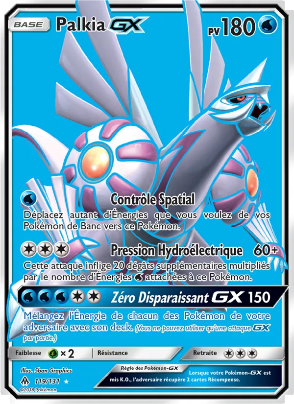 Palkia GX, Lumière Interdite No. 119