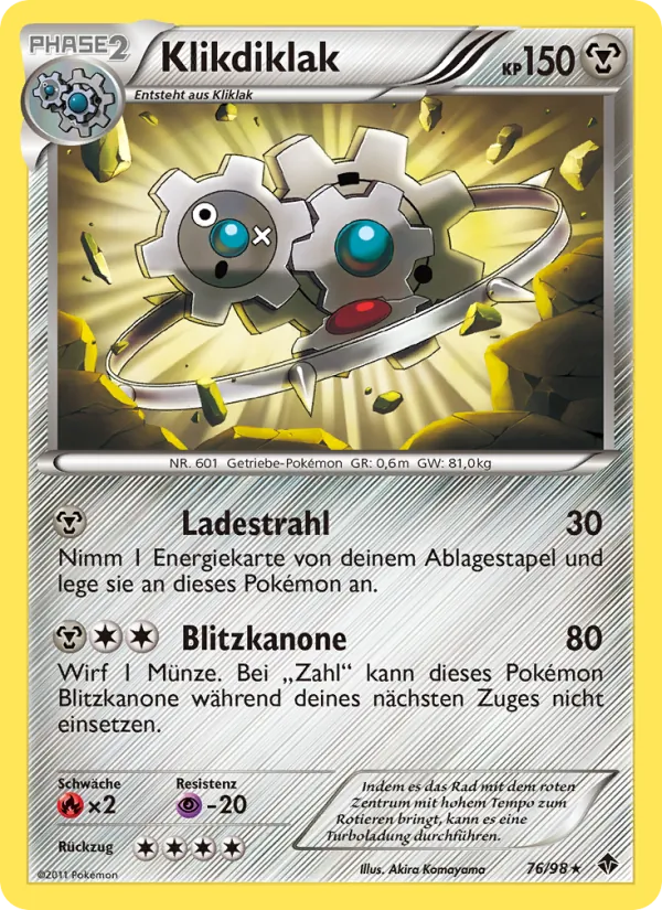 Klikdiklak, Aufstreben der Mächtigen Nº 76