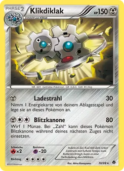 Klikdiklak, Aufstreben der Mächtigen Nº 76 Normal