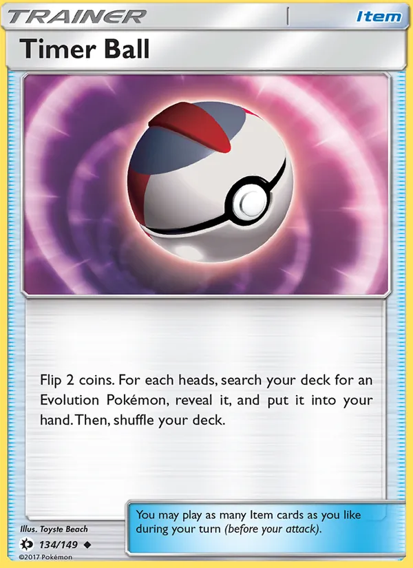 Timer Ball, Sun & Moon Nº 134