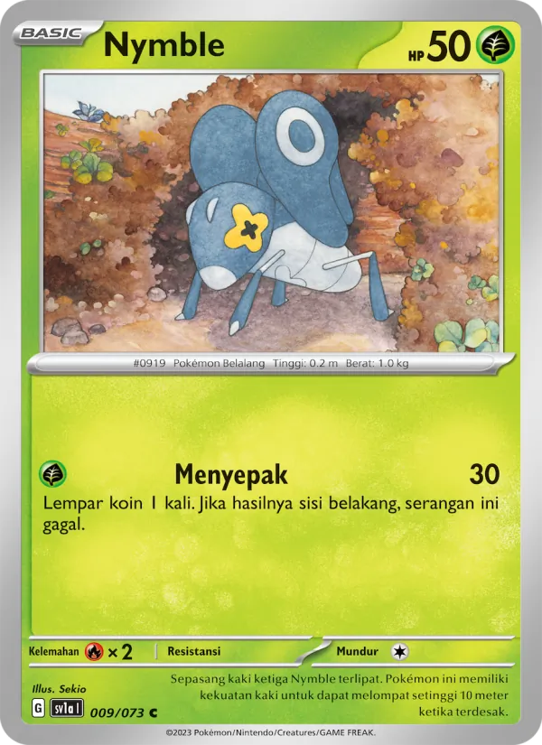 Nymble, Hantaman Triplet No. 009