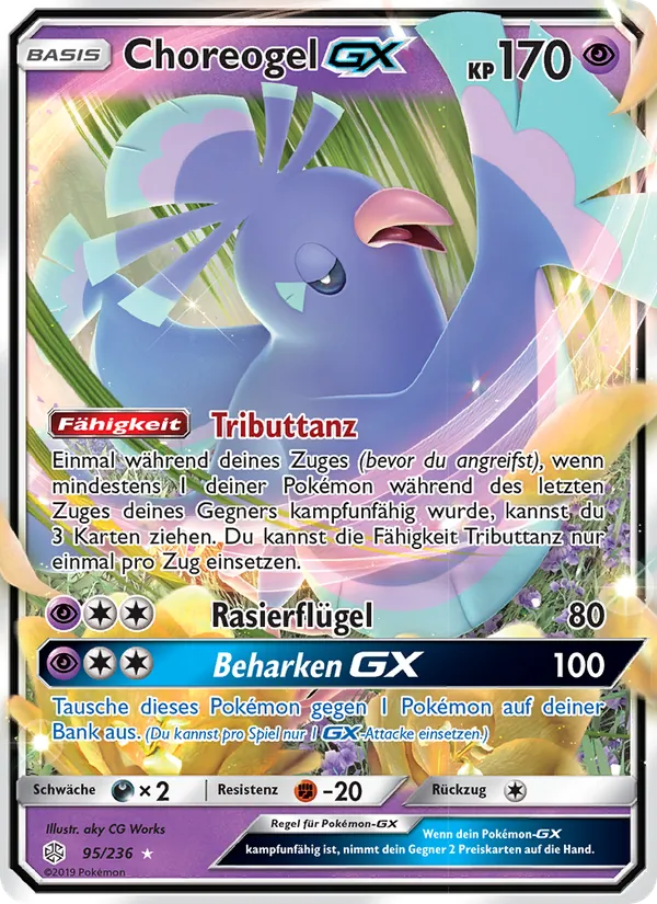Choreogel GX, Welten im Wandel No. 95
