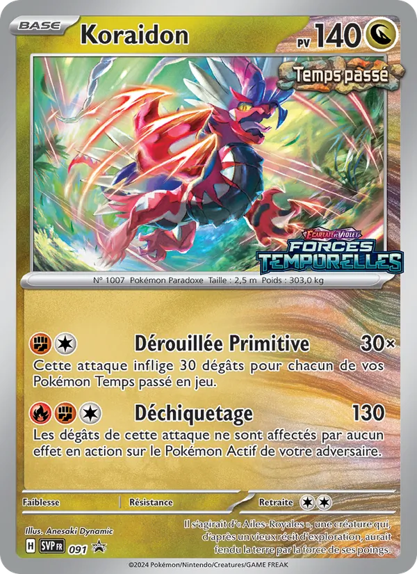 Koraidon, SVP Black Star Promos Nº 091