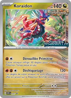 Koraidon, SVP Black Star Promos Nº 091 Holo