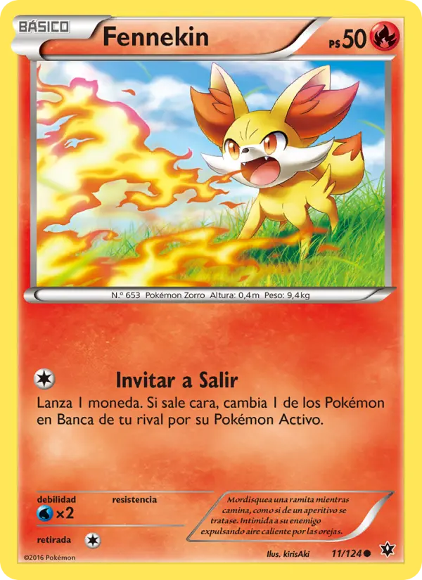 Fennekin, Destinos Enfrentados No. 11