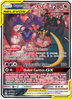 Naganadel y Guzzlord GX, Eclipse Cósmico No. 224 Normal