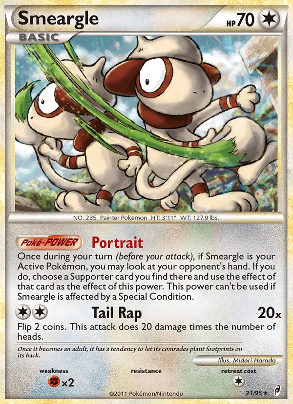 Smeargle, Call of Legends No. 21