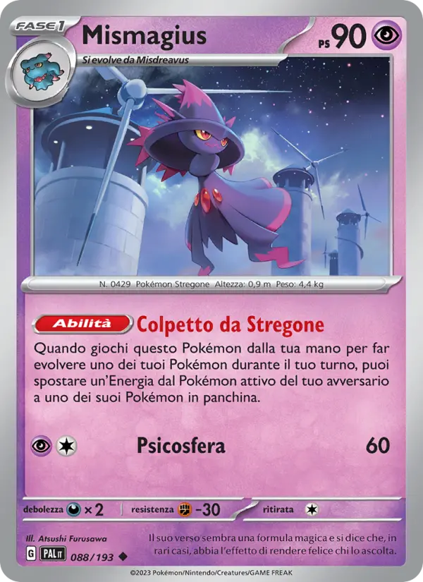 Mismagius, Evoluzioni a Paldea No. 088