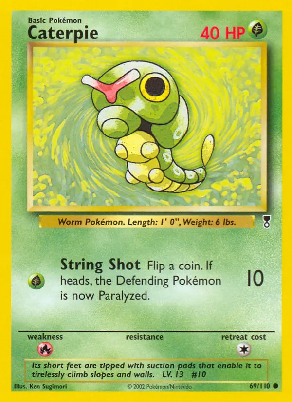 Caterpie, Legendary Collection Nº 69