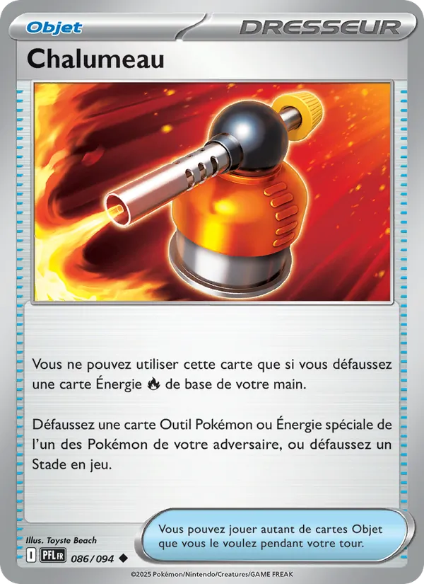 Chalumeau, Flammes Fantasmagoriques No. 086