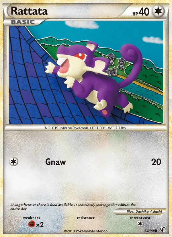 Rattata, Undaunted No. 64