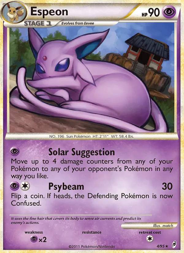 Espeon, Call of Legends Nº 4