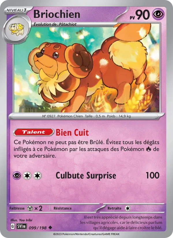 Briochien, Écarlate et Violet No. 099