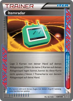 Itemradar, Plasma-Sturm No. 128 Normal