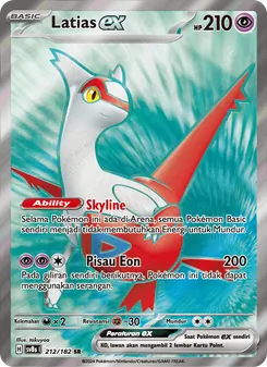 Latias ex, Kilat Rasi No. 212 Normal