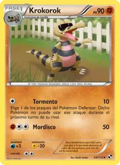 Krokorok, Negro y Blanco No. 64 Normal