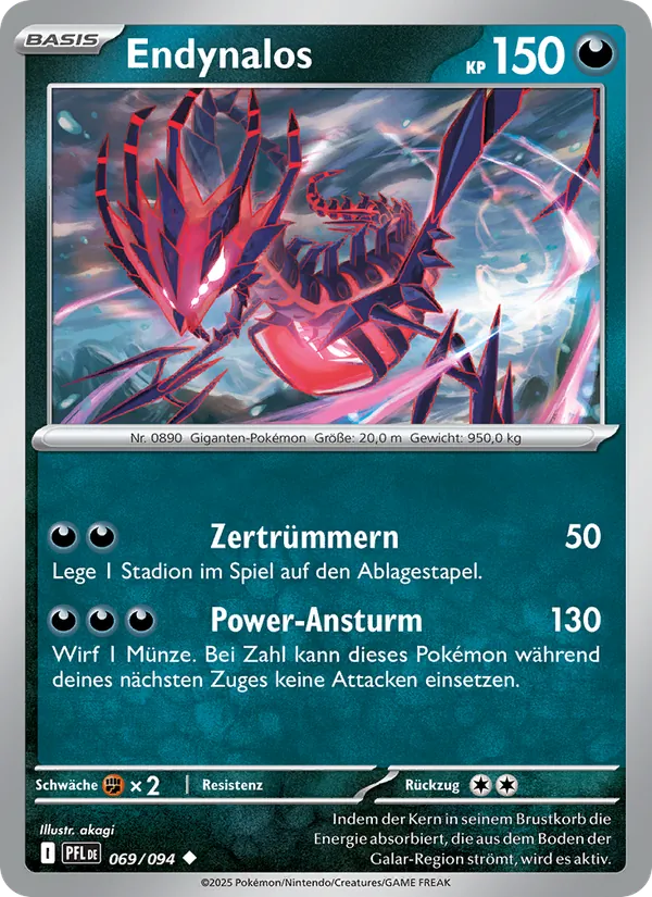 Endynalos, Fatale Flammen Nº 069
