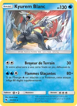 Kyurem Blanc, Tonnerre Perdu No. 63 Normal