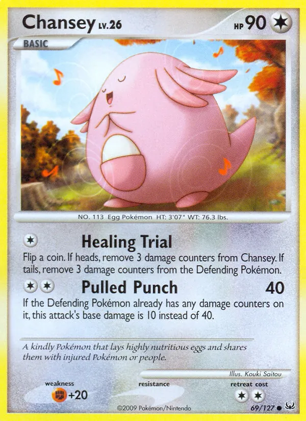 Chansey, Platinum No. 69