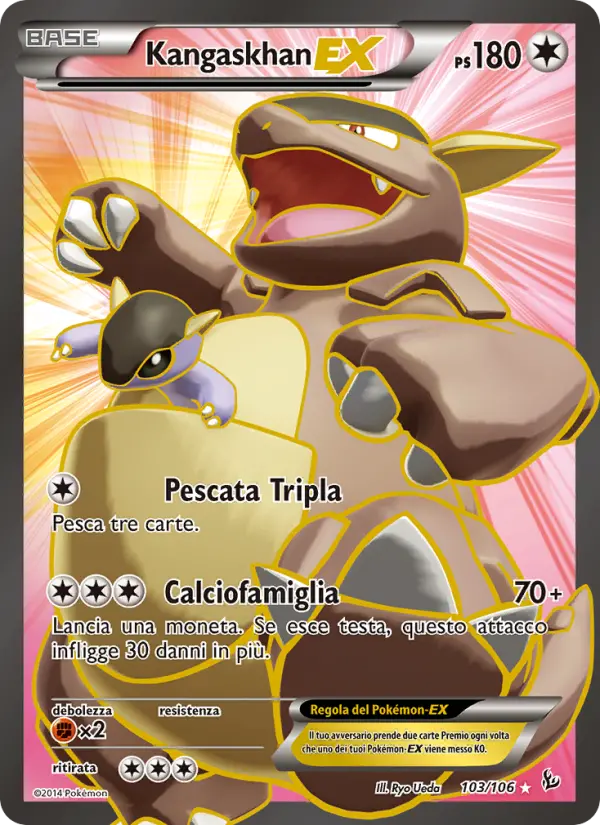 Kangaskhan EX, Fuoco Infernale No. 103