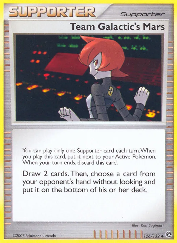 Team Galactic's Mars, Secret Wonders Nº 126
