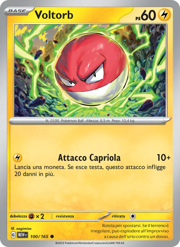 Voltorb, 151 Nº 100