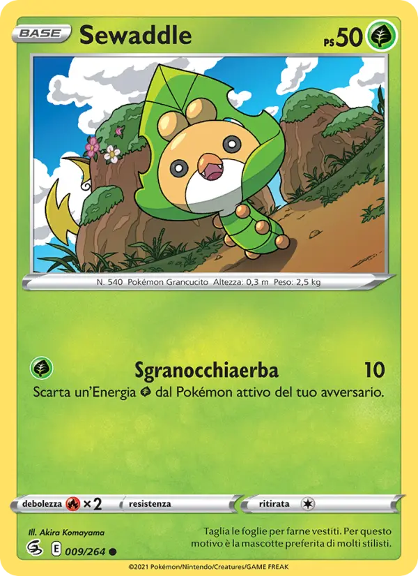 Sewaddle, Colpo Fusione No. 9